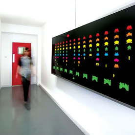 Space Invaders Installation