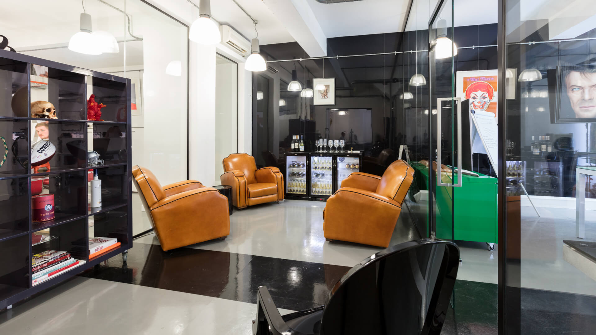 A photo of a meeting area at Storm Agency