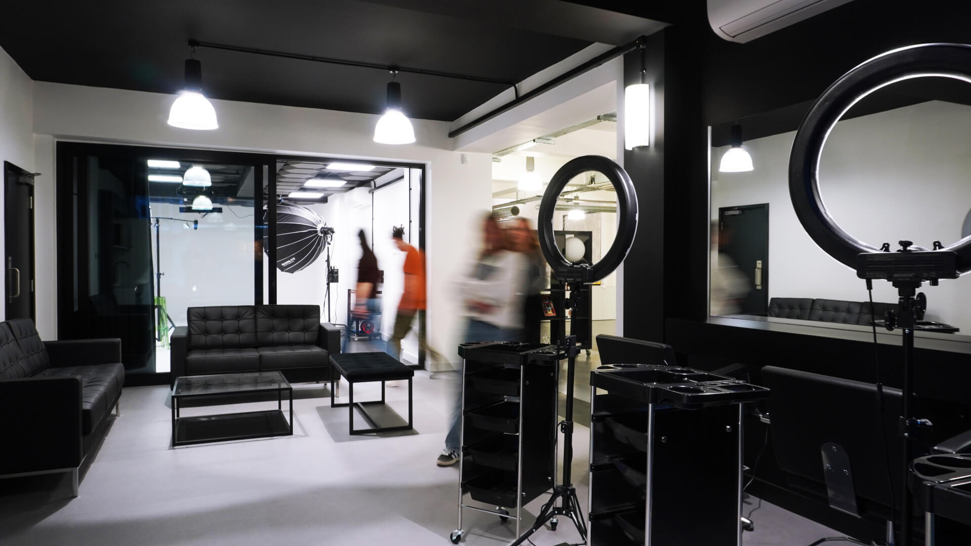 A photo that captures both Storm Agency and Storm Studio - the two sides of the former Storm Creative